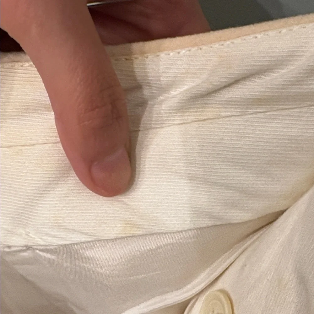 Gucci vintage wool Cream Flared trouser Pants - Picture 9 of 11